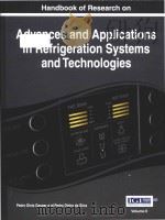 handbook of research on advances and applications in refrigeration systems and technologies PDF电子版封面