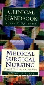 CLINICAL HANDBOOK FOR MEDICAL SURGICAL NURSING 1996 PDF电子版封面 0805335226