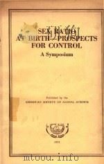 SEX RATIO AT BIRTH PROSPECTS FOR CONTROL A SYMPOSIUM（1971 PDF版）