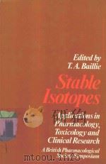 STABLE ISOTOPES（1977 PDF版）
