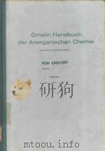 GMELIN HANDBUCH DER ANORGANISCHEN CHEMIE KOHLENSTOFF TEIL C 4（1975 PDF版）