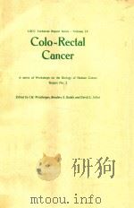 COLO RECTAL CANCER 1975 PDF电子版封面