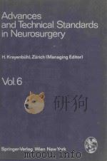 ADVANCES AND TECHNICAL STANDARDS IN NEUROSURGERY VOLUME 6（1979 PDF版）