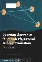 quantum electronics for atomic physics and telecommunication second edition PDF电子版封面