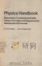PHYSICS HANDBOOK 1980 PDF电子版封面 388598007X