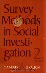 Survey Methods in Social Investigtion 1972 PDF电子版封面 SURMESO
