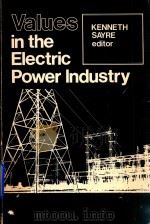 VALUES IN THE ELECTRIC POWER INDUSTRY（1977 PDF版）