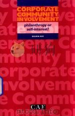 Corporate community involvement   1999  PDF电子版封面  1859341012   