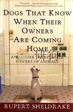 DOGS THAT KNOW WHEN THEIR OWNERS ARE COMING HOME（1999 PDF版）