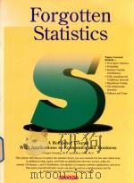 Forgotten statistics（1996 PDF版）