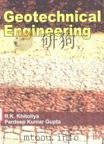 geotechnical engineering PDF电子版封面