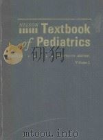 textbook of pediatrics fourteenth edition P1036 PDF电子版封面