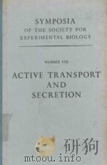 ACTIVE TRANSPORT AND SECRETION（1954 PDF版）