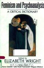 FEMINISM AND PSYCHOANALYSIS: A CRITICAL DICTIONARY（1992 PDF版）