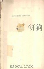 MICROBIAL GENETICS（1960 PDF版）