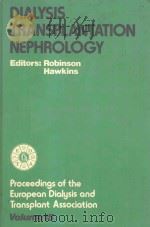 DIALYSIS TRANSPLANTATION NEPHROLOGY VOLUME 15（1978 PDF版）