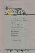 AICPA PROFESSIONAL STANDARDS VOLUME 2（1989 PDF版）