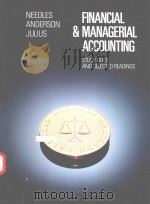 FINANCIAL AND MANAGERIAL ACCOUNTING STUDY GUIDE AND SELECTED READINGS（1988 PDF版）