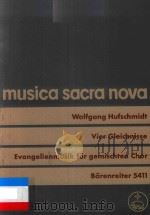 VIER GLEICHNISSE EVANGELIENMUSIK FUR GEMISHTEN CHOR（1965 PDF版）