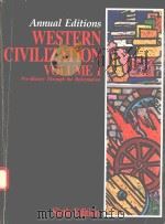 WESTERN CIVILIZATION VOLUME I SIXTH EDITION（1991 PDF版）