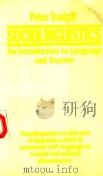 SOCIOLINGUISTICS:AN INTRODUCTION TO LANGUAGE AND SOCIETY（1983 PDF版）
