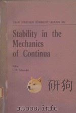 STABILLTY IN THE MECHANICS OF CONTINUA（1982 PDF版）