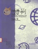 INTERACTIVE MATHEMATICS TOPIC EIII TOPIC 14 TOPIC 15（1996 PDF版）