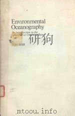 ENVIORNMENTAL OCEANGRAPHY（1983 PDF版）