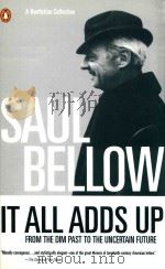IT ALL ADDS UP  FROM THE DIM PAST TO THE UNCERTAIN FUTURE（ PDF版）