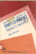 Law and Practice of Employment(Selection to Separation)（1987 PDF版）