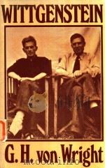 WITTGENSTEIN 1982 PDF电子版封面 0631135987