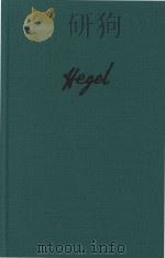 Briefe von und an Hegel 1969 PDF电子版封面