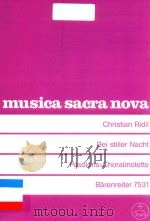 BEI STILLER NACHT PASSIONS-CHORALMOTETTE FUR FUNF-BIS ACHTSTIMMIGEN CHOR A CAPPELLA BA 7531（ PDF版）