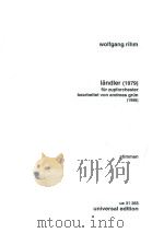 LANDIER 1979 FUR ZUPFORCHESTER BEARBRITET VON ANDREAS GRUN 1998（ PDF版）