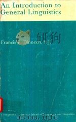 An introduction to general linguistics 1967 PDF电子版封面 0878401725