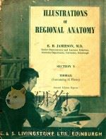 ILLUSTRATIONS OF REGIONAL ANATOMY SECTION V THORAX(CONTAINING 32 PLATES) PDF电子版封面 E.B.JAMIESON
