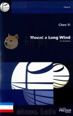 MOUNT A LONG WIND FOR ORCHESTRA PDF电子版封面 CHEN YI