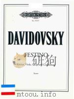 FESTINO GUITAR VIOLA CELLO AND CONTRABASS（ PDF版）