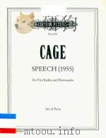 SPEECH 1955 FOR FIVE RADIOS AND NEWSREADER（ PDF版）