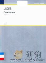 CONTINUUM FUR CEMBALO（ PDF版）
