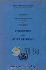 Resolutions and Other Decisions Resolutions 315-370（1976 PDF版）