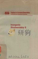 INORGANIC BIOCHEMISTRY II 1977 PDF电子版封面