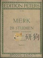 20 Studien op.11（1930 PDF版）