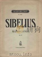 Malinconia op.20（1911 PDF版）
