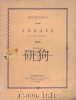Sonate pour violon et violincelle 1949 PDF电子版封面 Boccherini曲