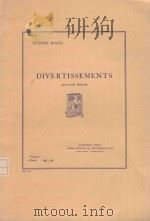 Divertissements（1954 PDF版）