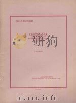 Cenomania suite en 4 mouvements pour ensemble de cuivres et percussion en trois cahiers 4.scherzo   1984  PDF电子版封面     