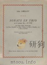 Sonate Op.2 No.VIII（1977 PDF版）