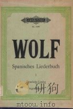 Spanisches Liederbuch Ⅰ PDF电子版封面 Hugo Wolf编