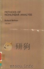 METHODS OF NONLINEAR ANALYSIS VOLUME 1（1970 PDF版）